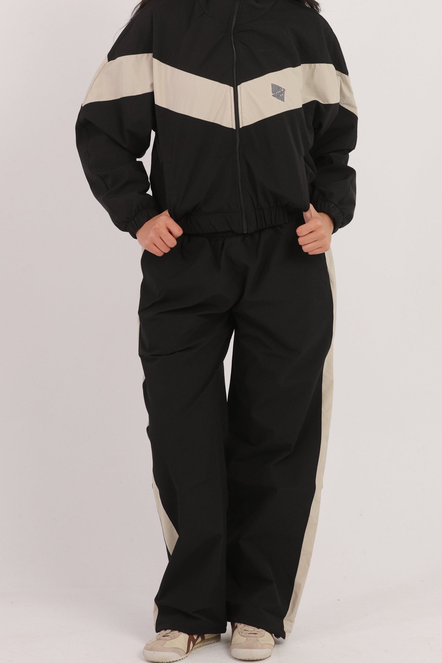 Oversize waterproof Cropped Jacket