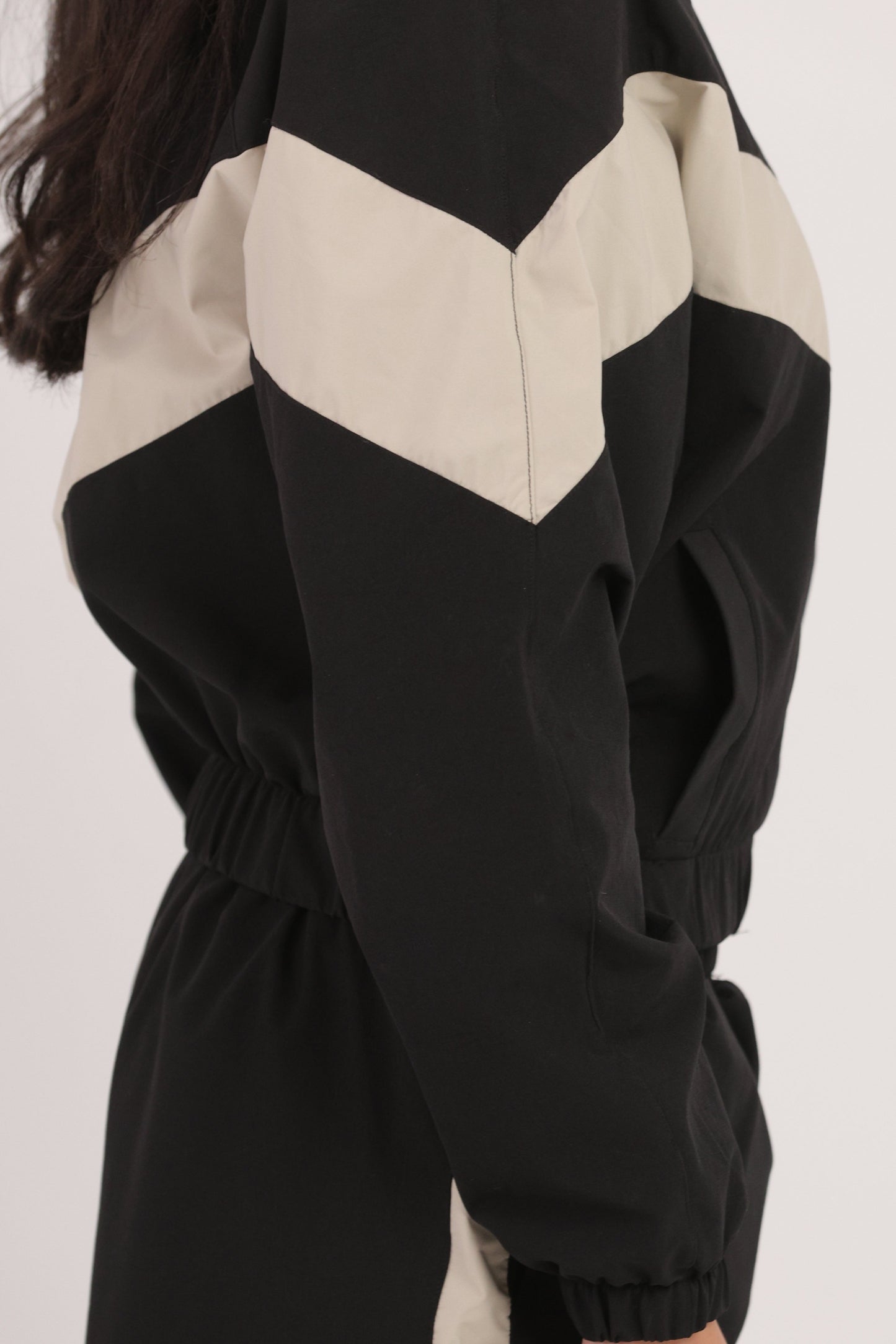 Oversize waterproof Cropped Jacket