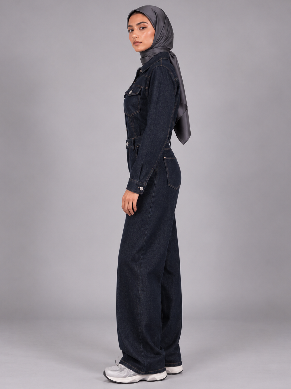 Dark Denim Jumpsuit