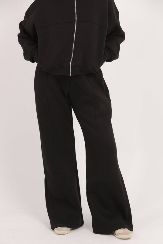 Oversize cropped  zipper sweatshirt