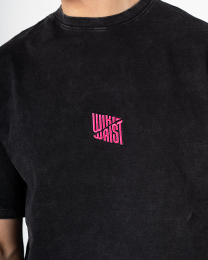Unisex Oversized vintage Washed T-Shirt With Logo