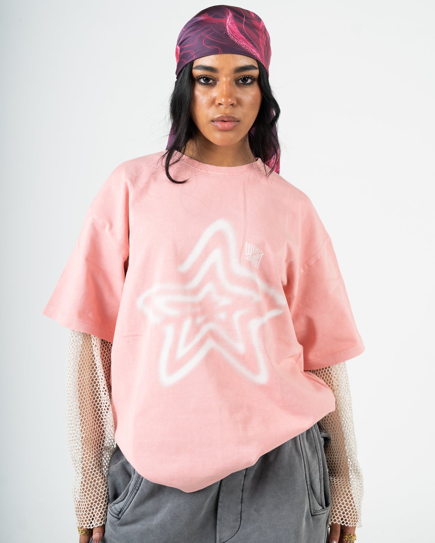 Unisex Oversized vintage T-Shirt Washed Star