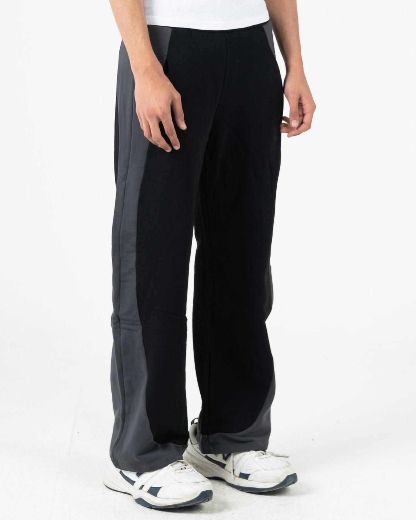 Unisex oversized wide leg pants mixed color