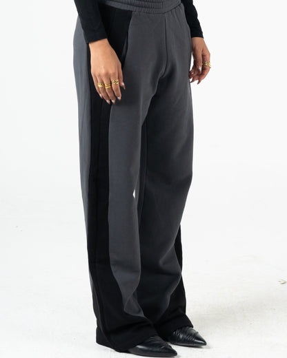 Unisex oversized wide leg pants mixed color