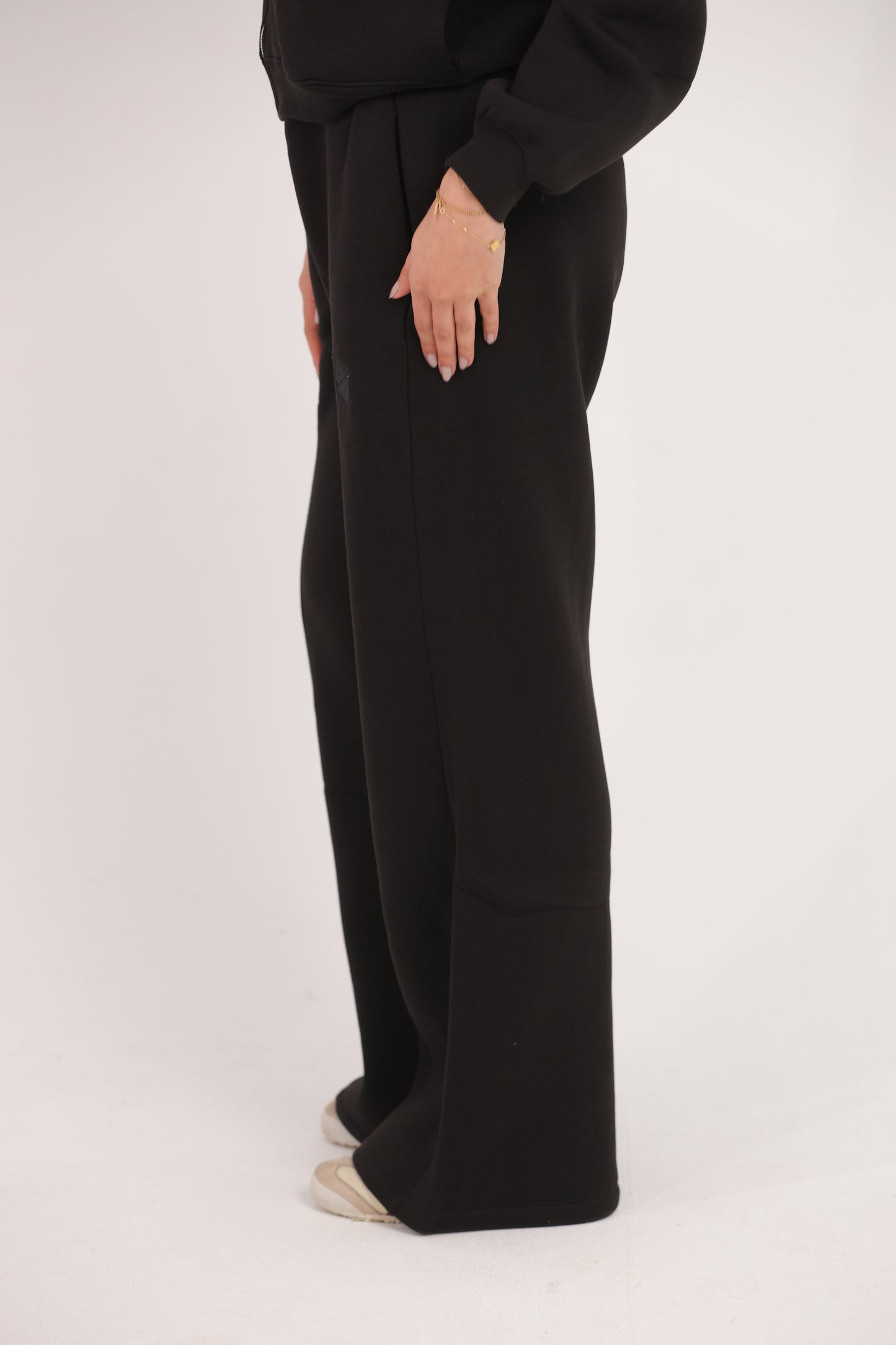 Oversized high-waist pants