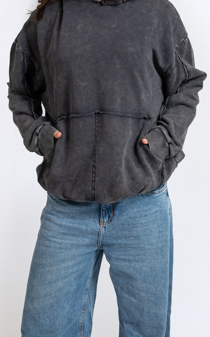 Vintage Inside Out Hoodie