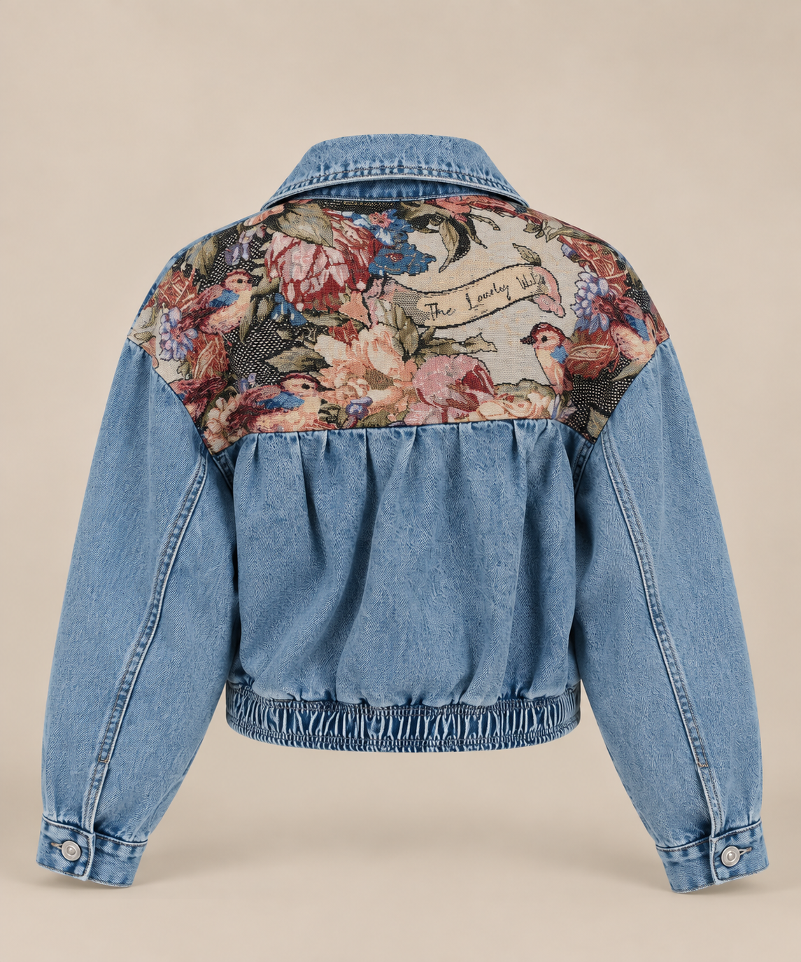 Vintage Bloom Denim Jacket