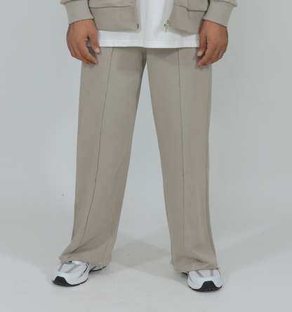 Unisex wide leg inside out pants