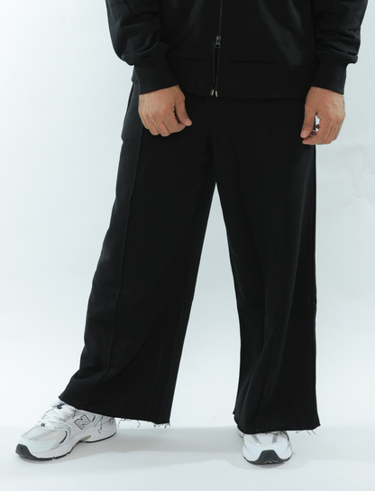 Unisex wide leg inside out pants