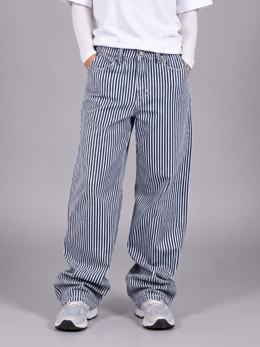 Relaxed Striped Pants