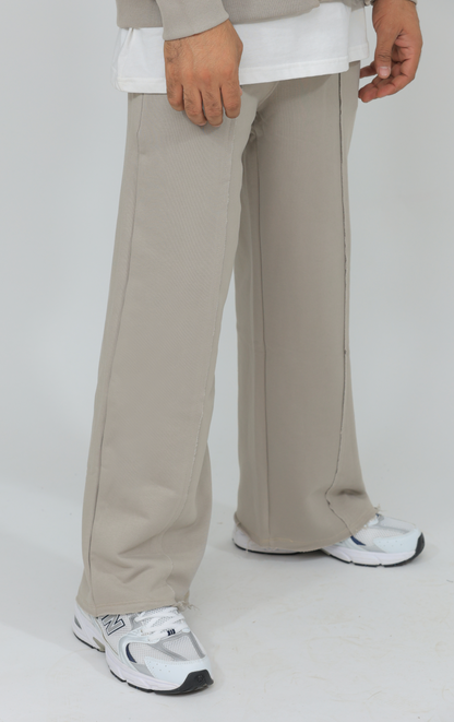 Unisex wide leg inside out pants