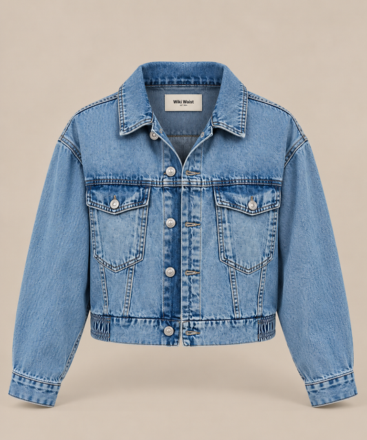 Vintage Bloom Denim Jacket